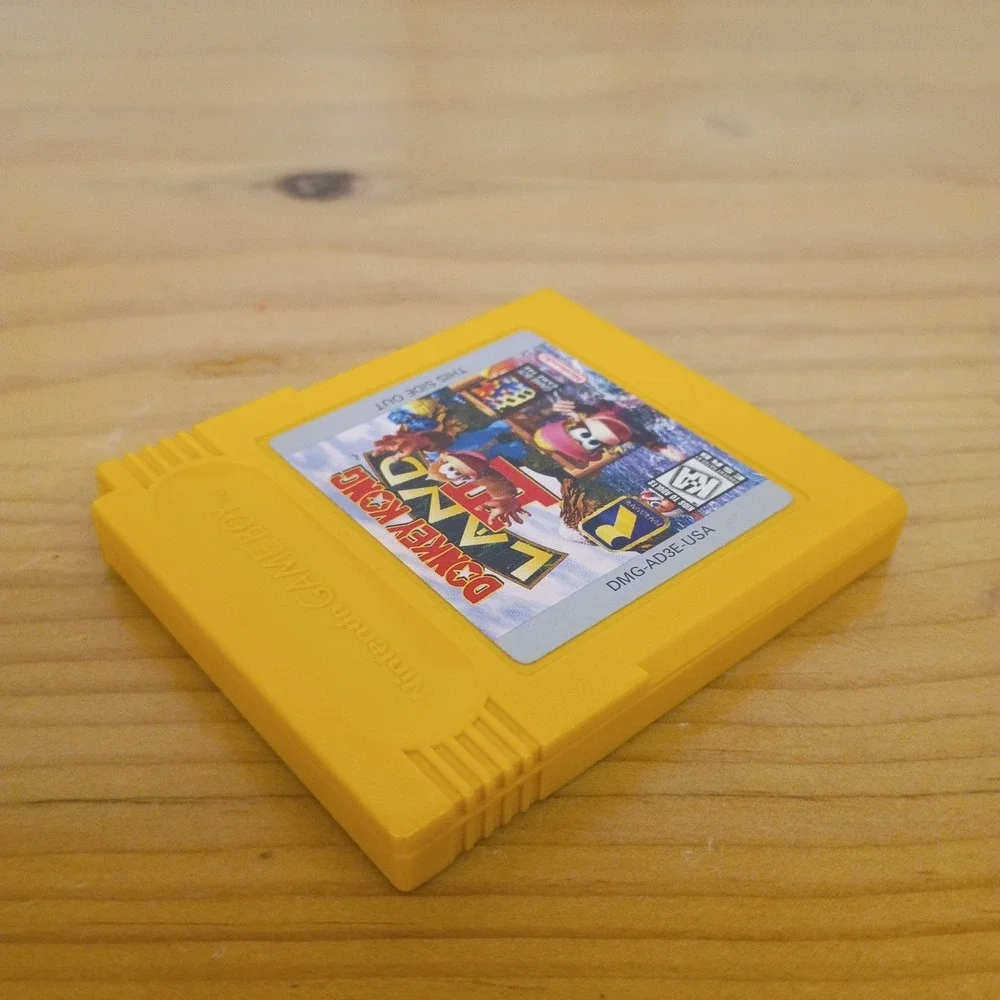 Donkey Kong Land III Nintendo Game Boy Vintage Video Game Tested Works With Case